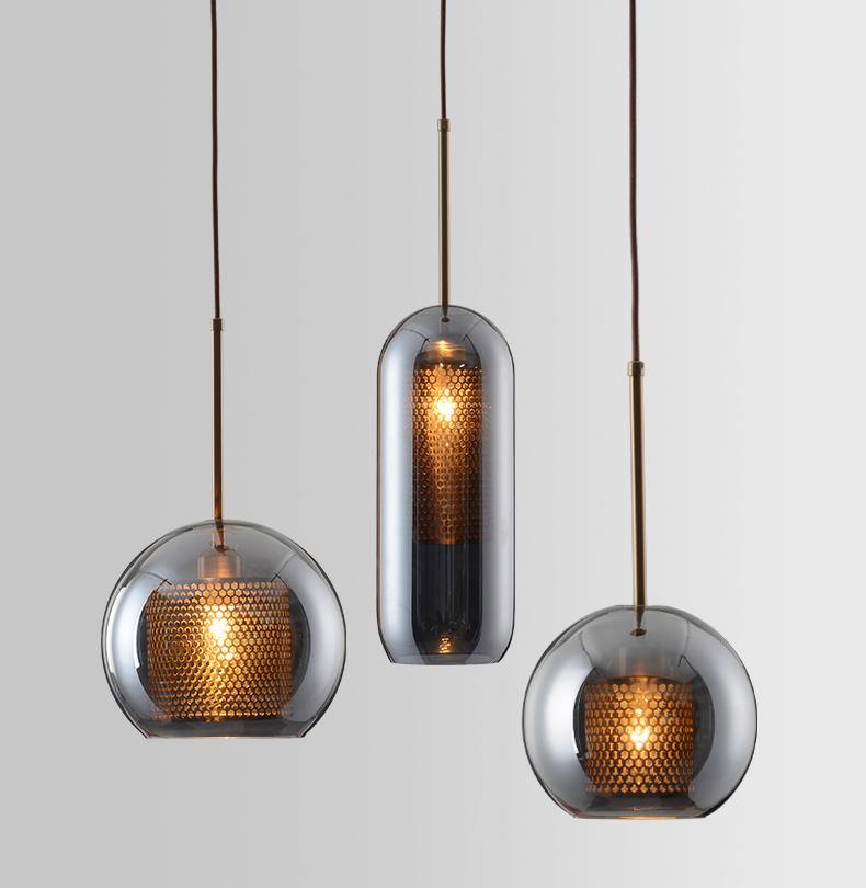 Elegant Honeycomb Bulb Pendant Lights - MaviGadget