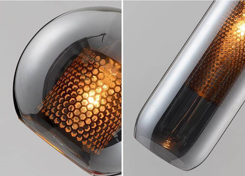 Elegant Honeycomb Bulb Pendant Lights - Image 7