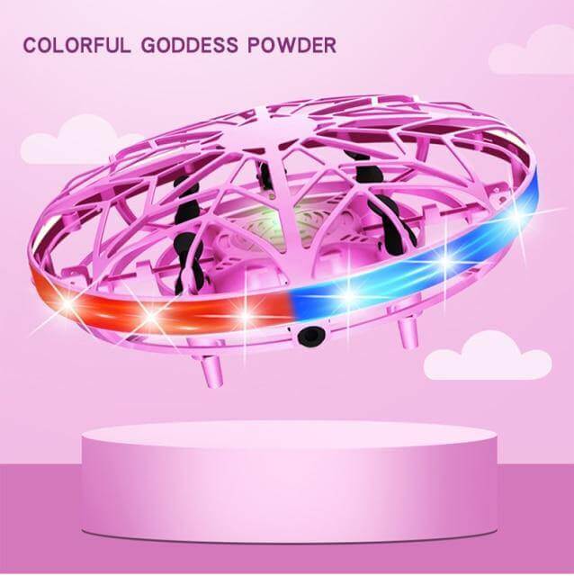 Portable Quadcopter Gesture Sensing Drone with Led Light - Image 11