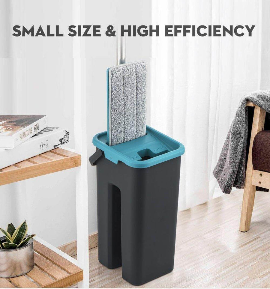 Flat Reusable Microfiber Washable Mop - Image 4