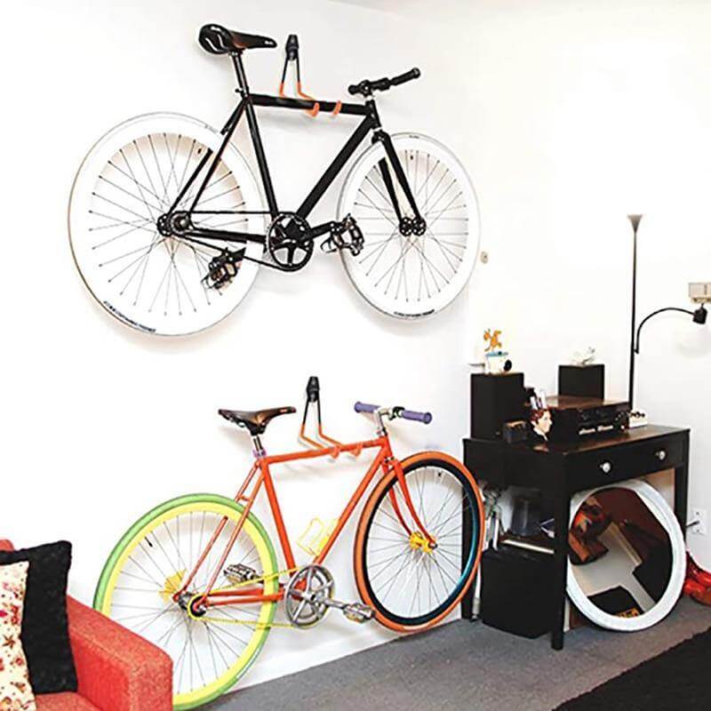 Heavy Duty Wall Mount Metal Bicycle Hanger - MaviGadget