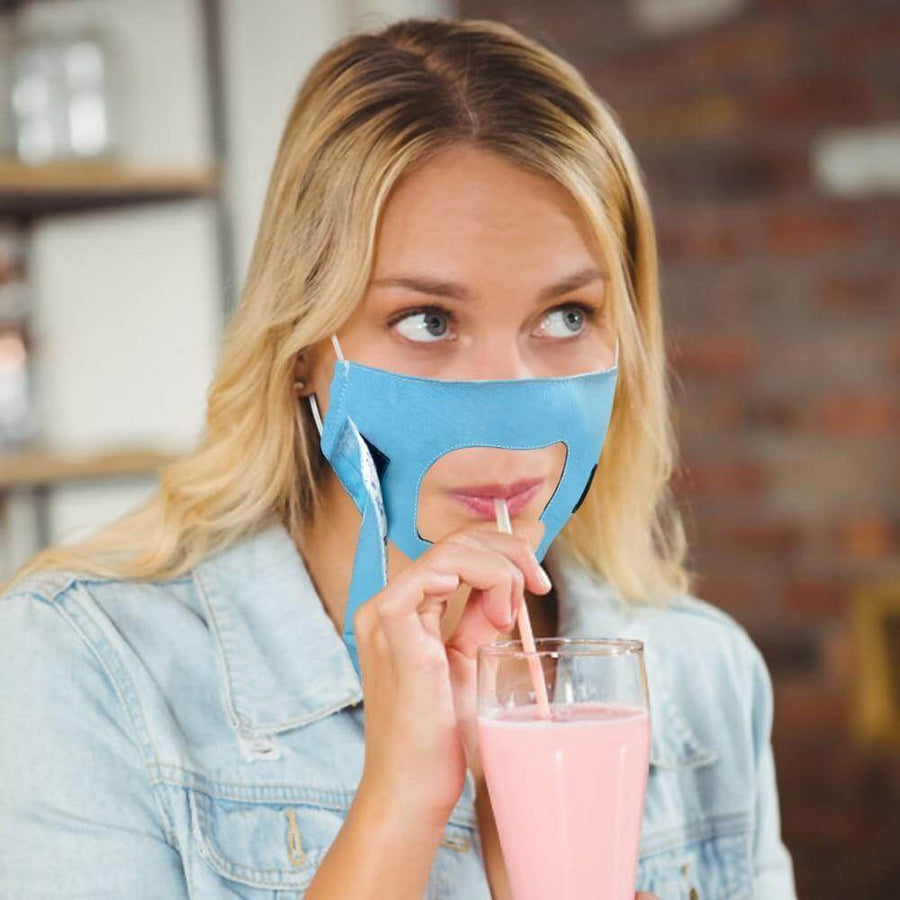 Breathable Drink-Through Mask - Image 0