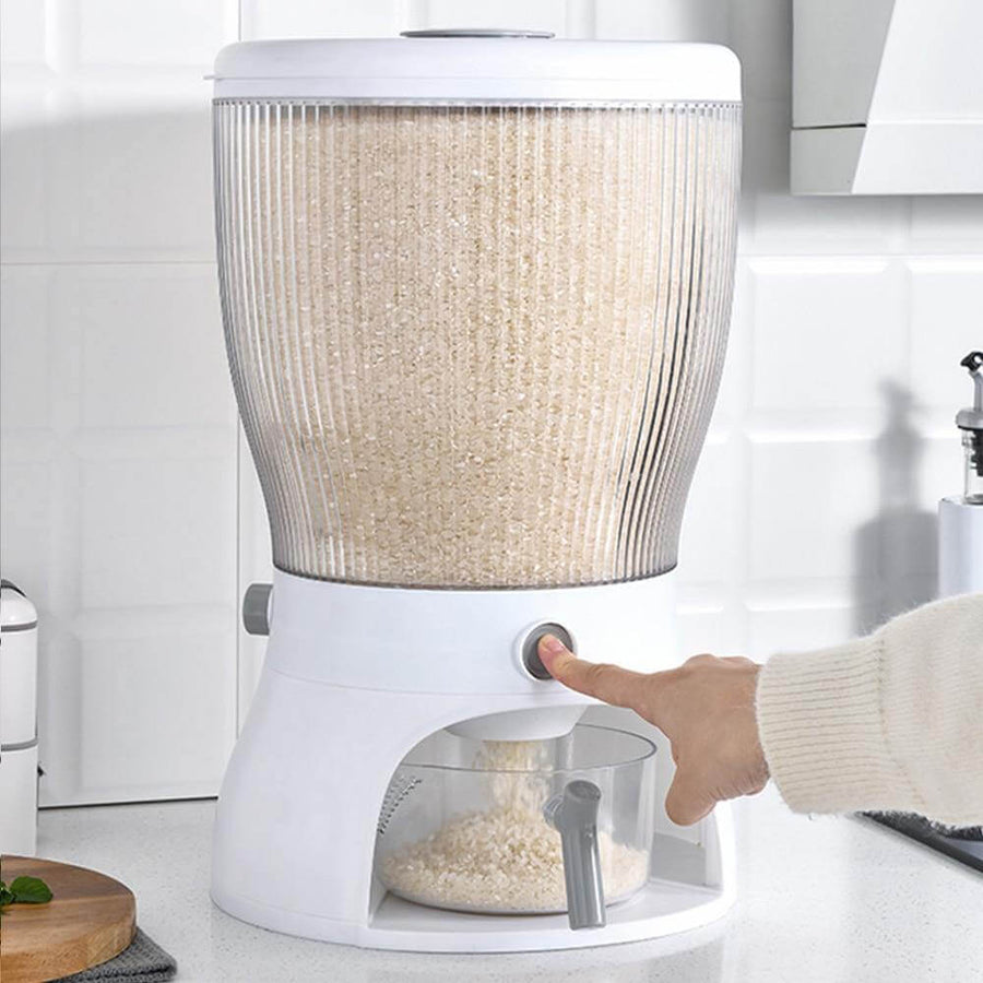 Rotatable Multifunctional Grain Storage Organizer - Image 7