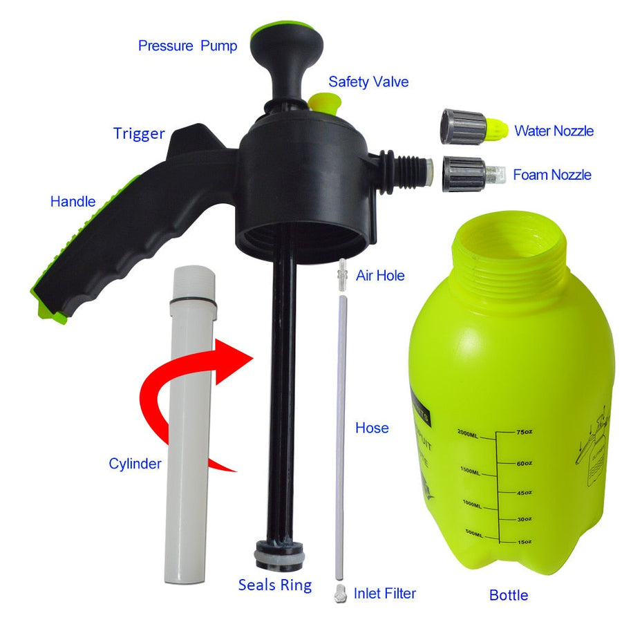 Hand Pump Car Cleaner Foam Sprayer - Image 3