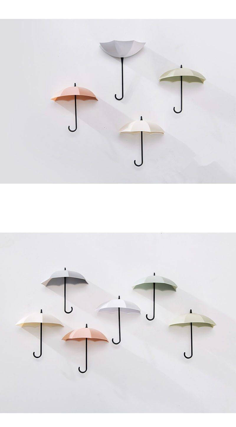 3pcs Nordic Umbrella Shaped Creative Racks