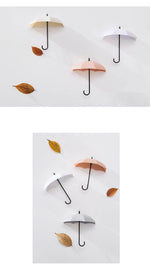 3pcs Nordic Umbrella Shaped Creative Racks