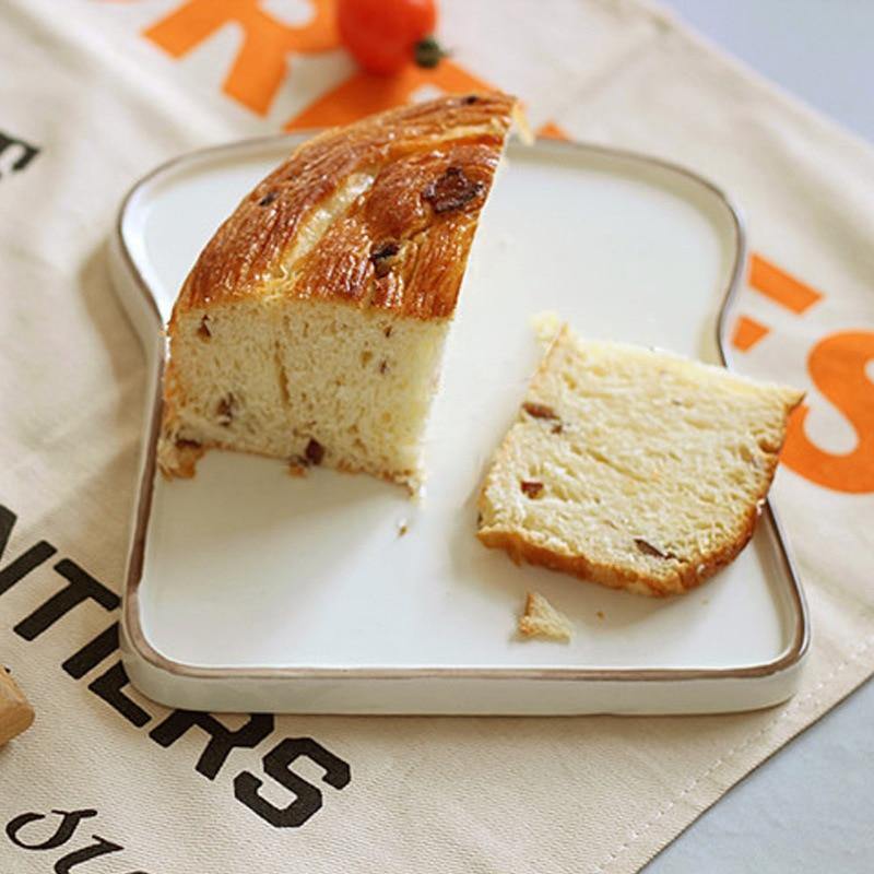 Ceramic Toast Breakfast Plate - Image 10