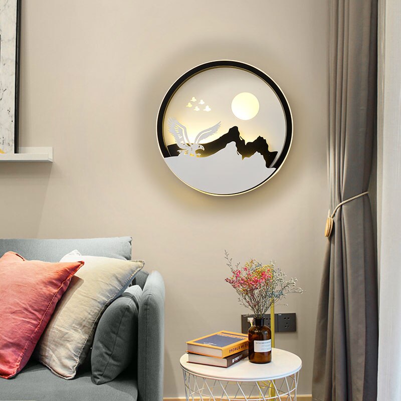 Decorative Modern Art Wall Led Lamp - Image 1