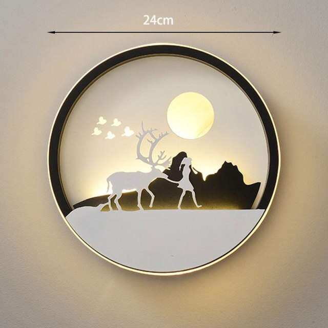 Decorative Modern Art Wall Led Lamp - Image 4