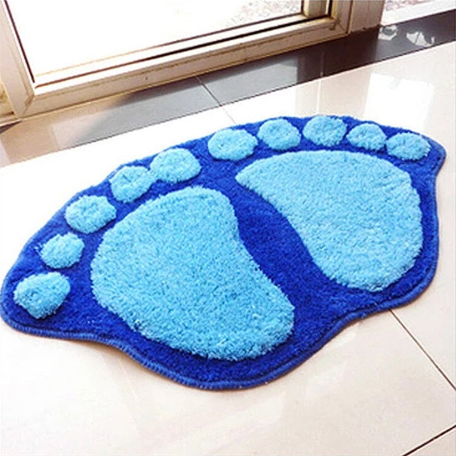 Bear Foot Print Non-Slip Bathroom Mat - Image 0