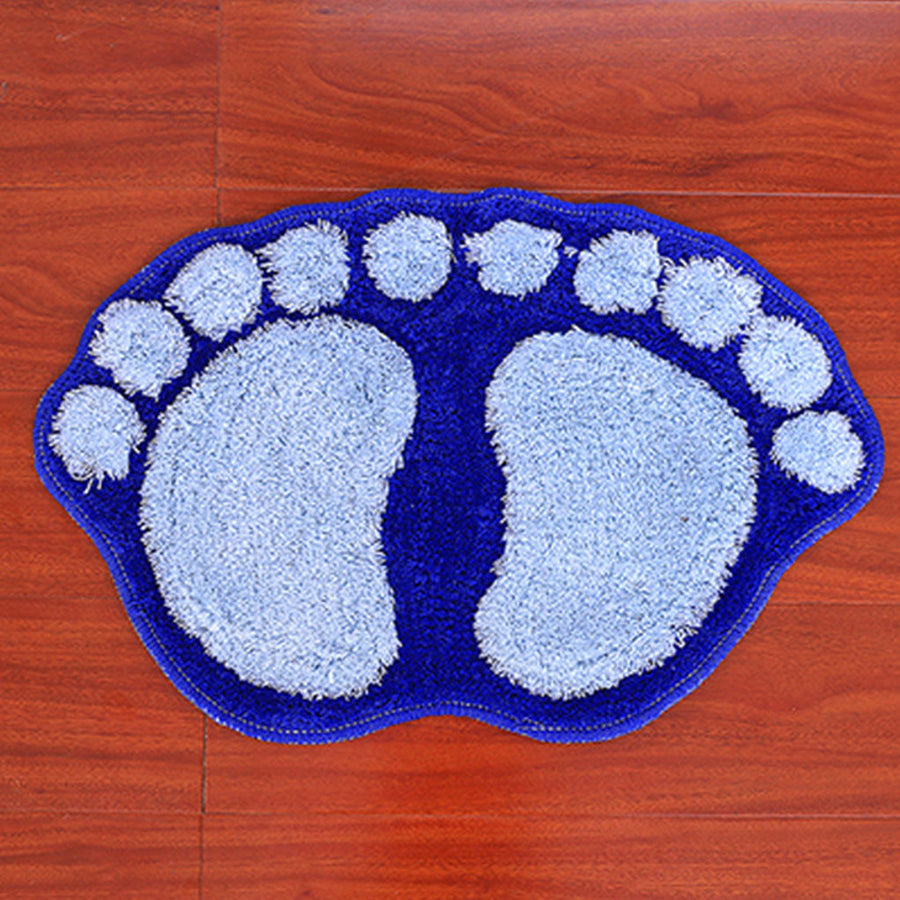 Bear Foot Print Non-Slip Bathroom Mat - Image 1