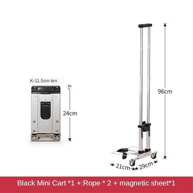 Portable Foldable Push Hand Cart - Image 20