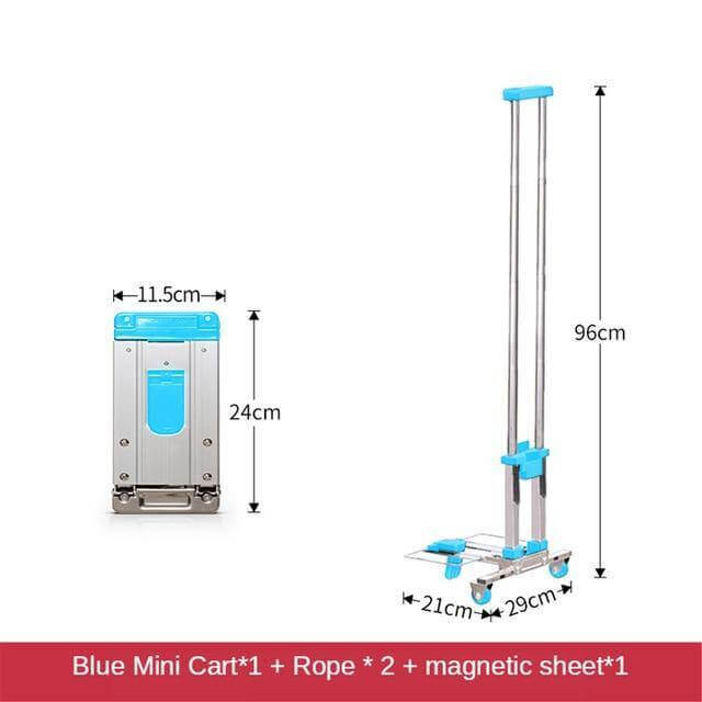Portable Foldable Push Hand Cart - Image 17