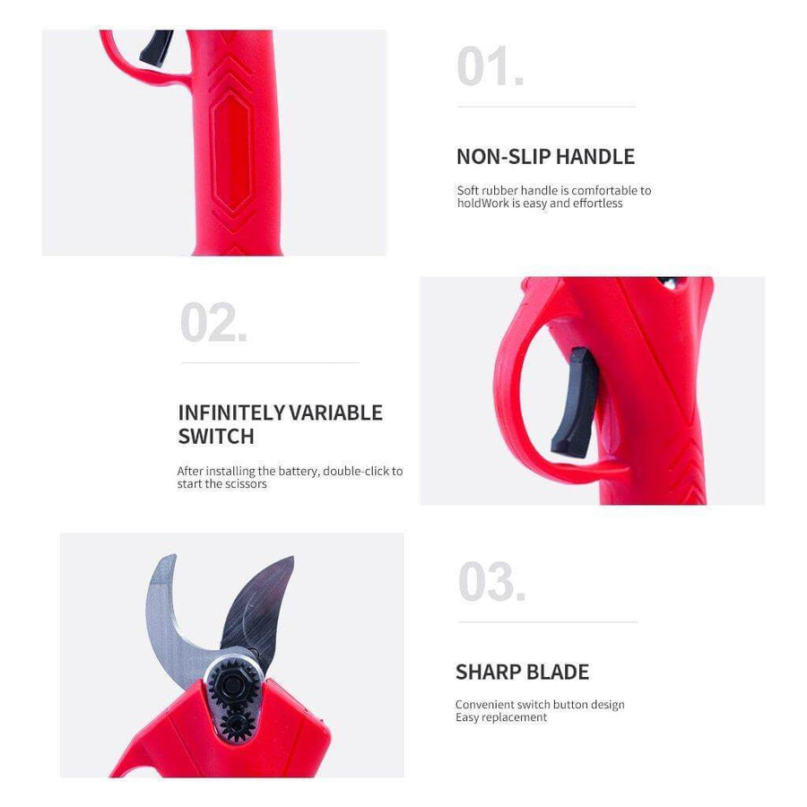 Cordless Portable Electric Branch Pruning Shears - Image 4