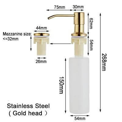Sink Mounted Soap Dispenser - Image 9