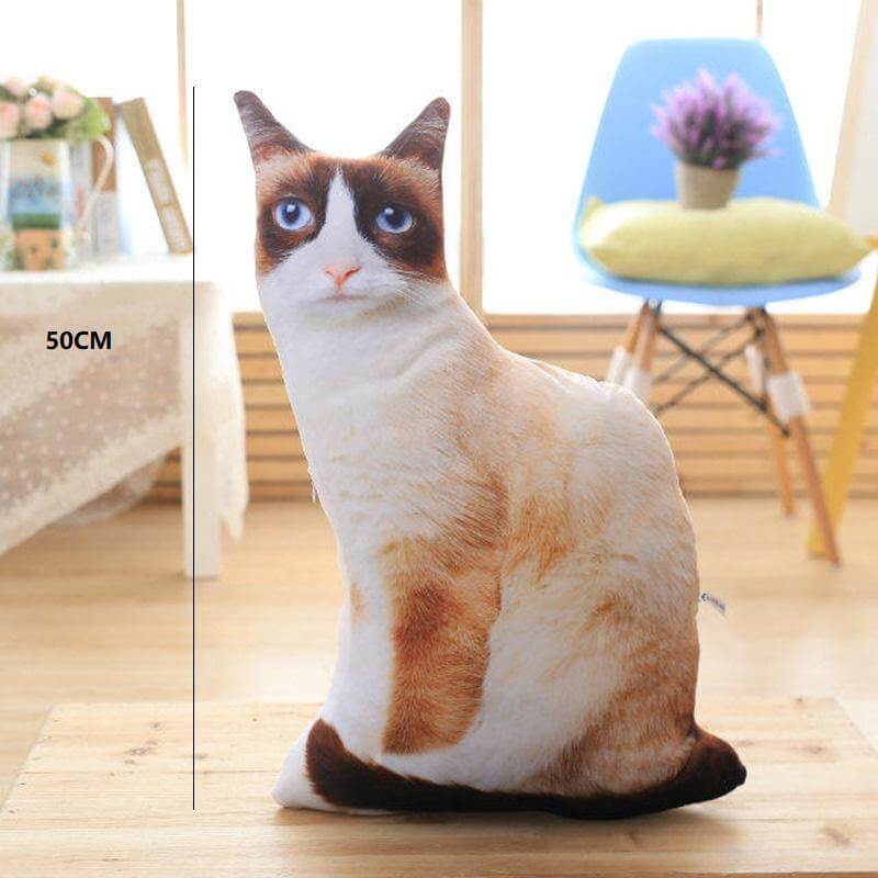 3D Cartoon Cute Cat Pillows