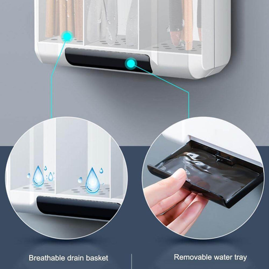 Large Capacity Wall Mounted Tableware Sterilizer Machine - Image 5