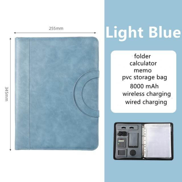 Leather Multifunctional PowerBank Notebook - Image 7