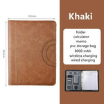 Leather Multifunctional PowerBank Notebook - MaviGadget