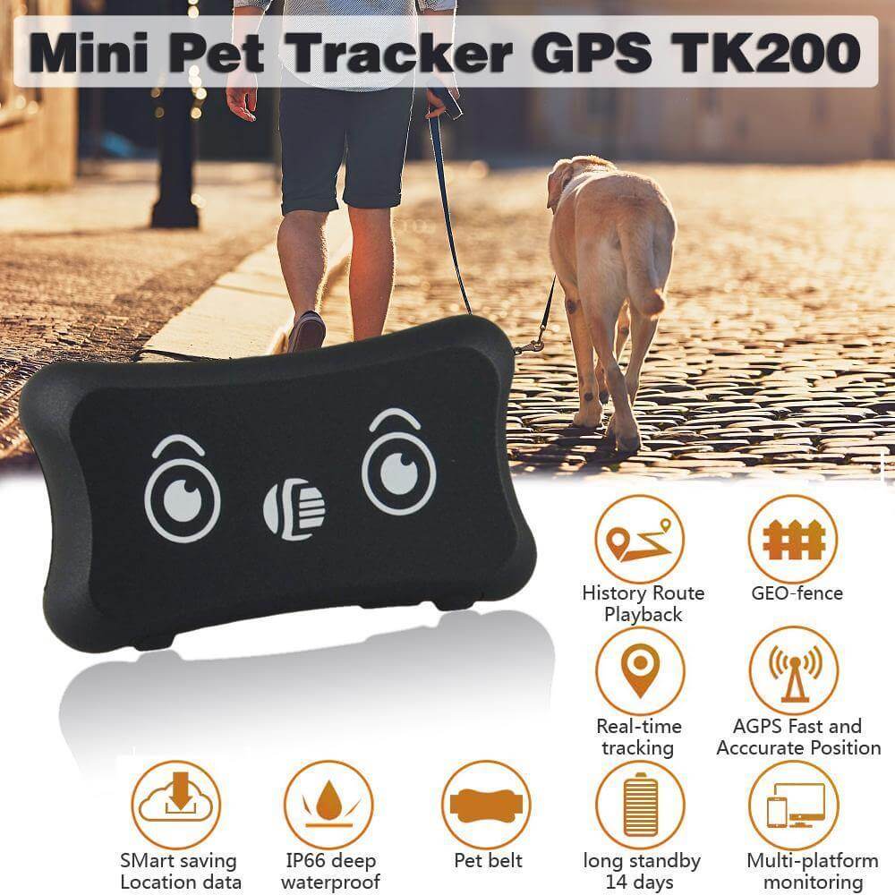 Waterproof GPS Pet Tracking Collar