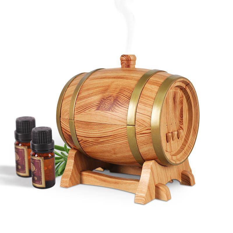 Smart Wine Barrel Aroma Diffuserwith Bluetooth Speaker - MaviGadget