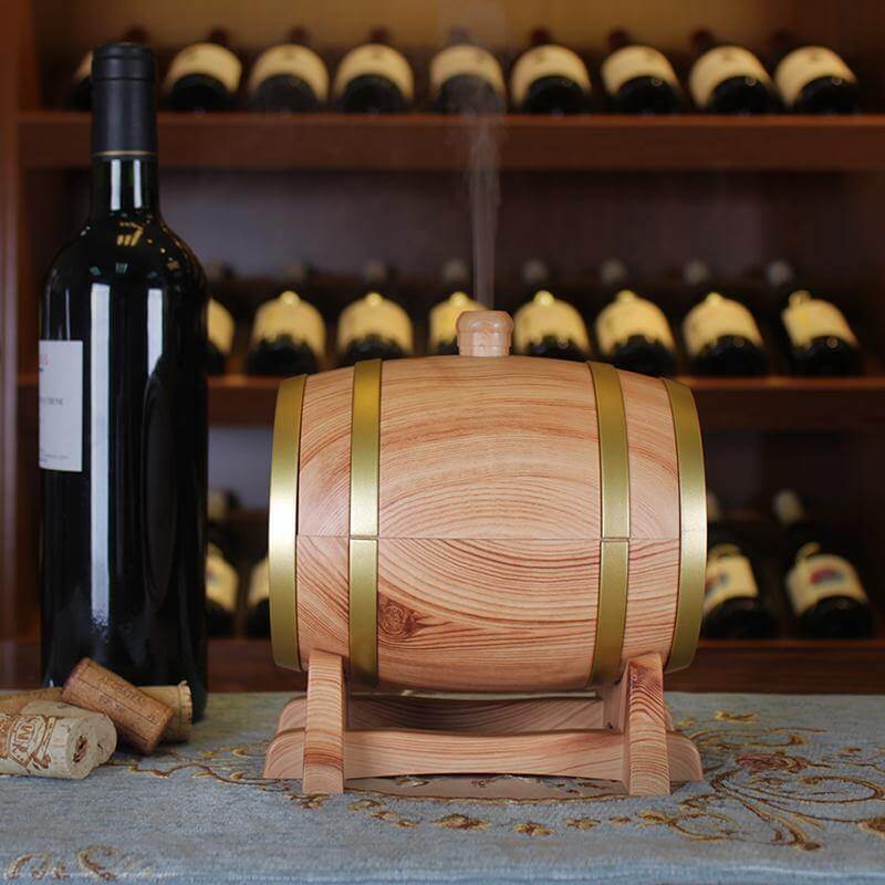 Smart Wine Barrel Aroma Diffuserwith Bluetooth Speaker - MaviGadget