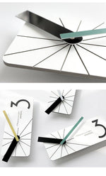 Novelty Creative Silent Art Wall Clock