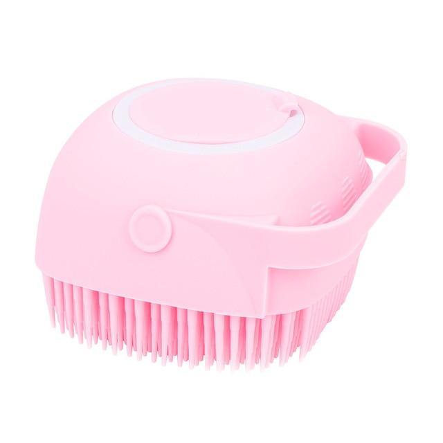 Bathing Brush Shampoo Dispenser