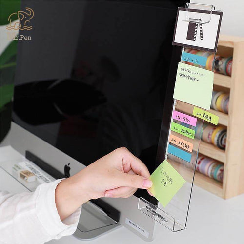 Sticky Note Monitor Side Planner - Image 0