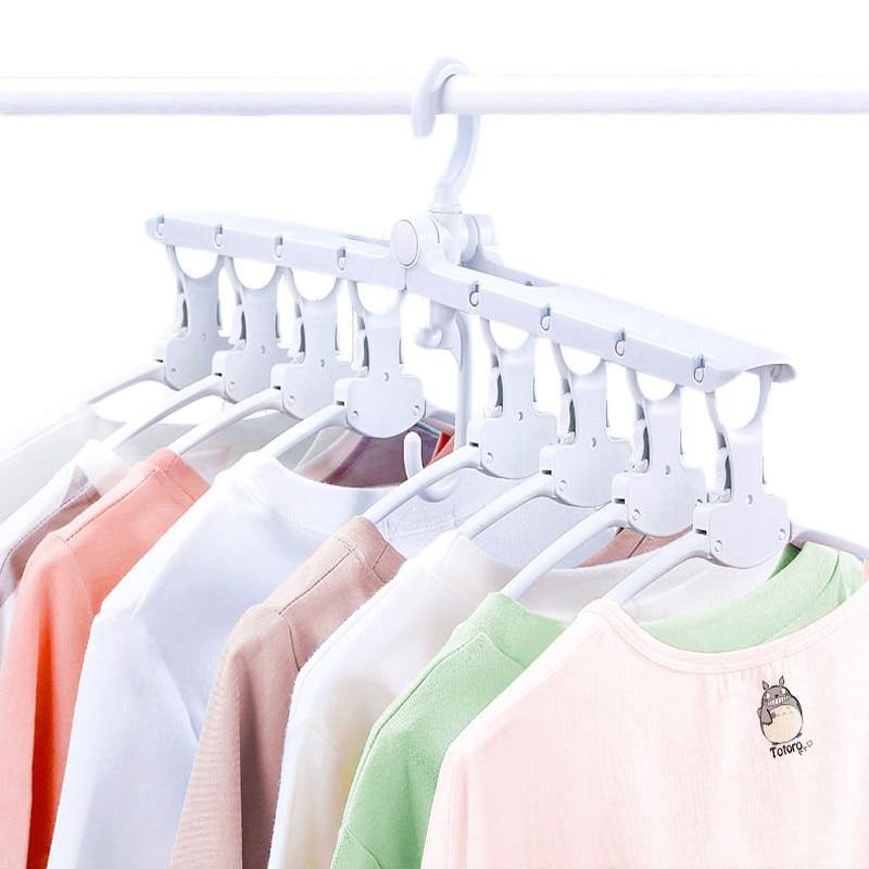 5in1 Adjustable Closet Organizer Trouser Hanger