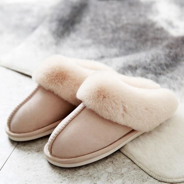 Lightweight Washable Comfy Plush Slippers - MaviGadget