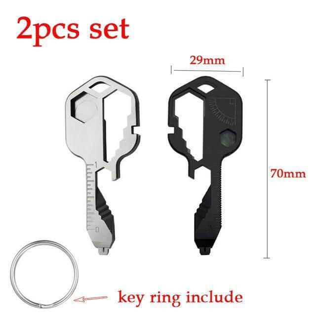 24 in 1 EDC Key Shaped Pocket Tool - MaviGadget