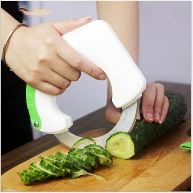 360 Easy Rolling Kitchen Knife - MaviGadget