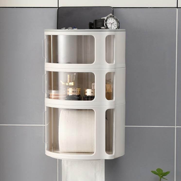 Waterproof No-drill Bathroom Accessories Organizer - Image 7