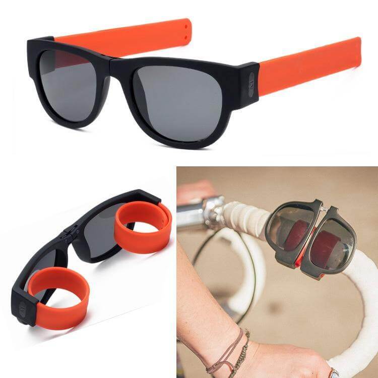 Folding Roll Wristband Sunglasses - Image 2