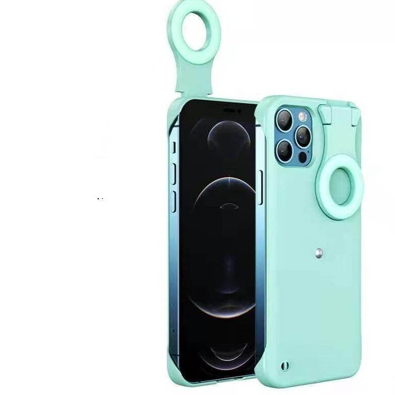Selfie Light Flip iPhone 12 Shockproof Case - Image 0