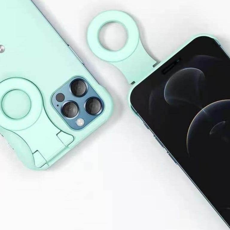 Selfie Light Flip iPhone 12 Shockproof Case - Image 5