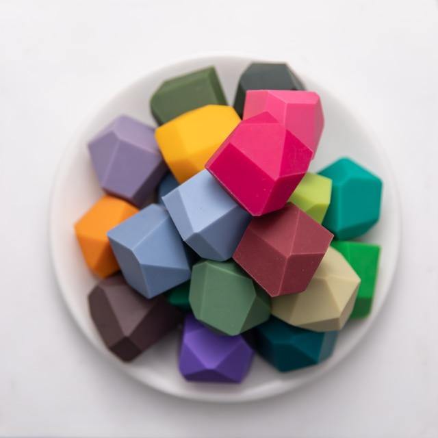 Colorful Wooden Stone Kids Intelligent Stacking Game - Image 20