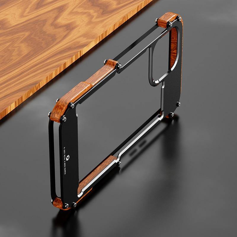 Aluminum Bumper Thin Shockproof iPhone Case