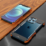 Aluminum Bumper Thin Shockproof iPhone Case