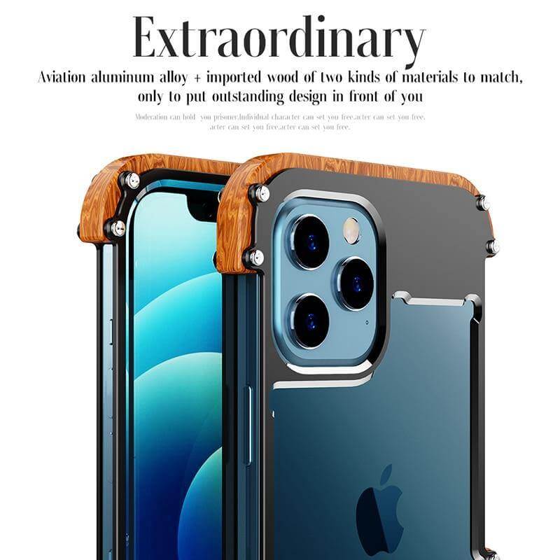 Aluminum Bumper Thin Shockproof iPhone Case - Image 0