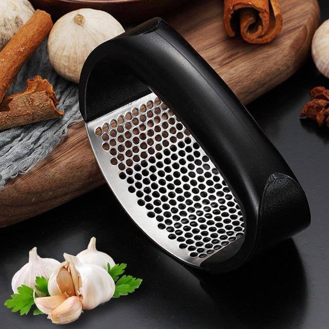 Stainless Steel Manual Garlic Press Tool - Image 2