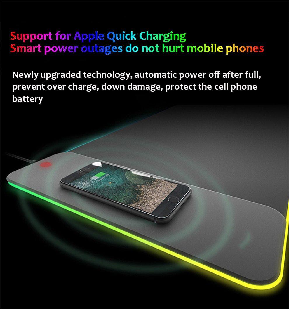 Wireless Charging Mouse Pad