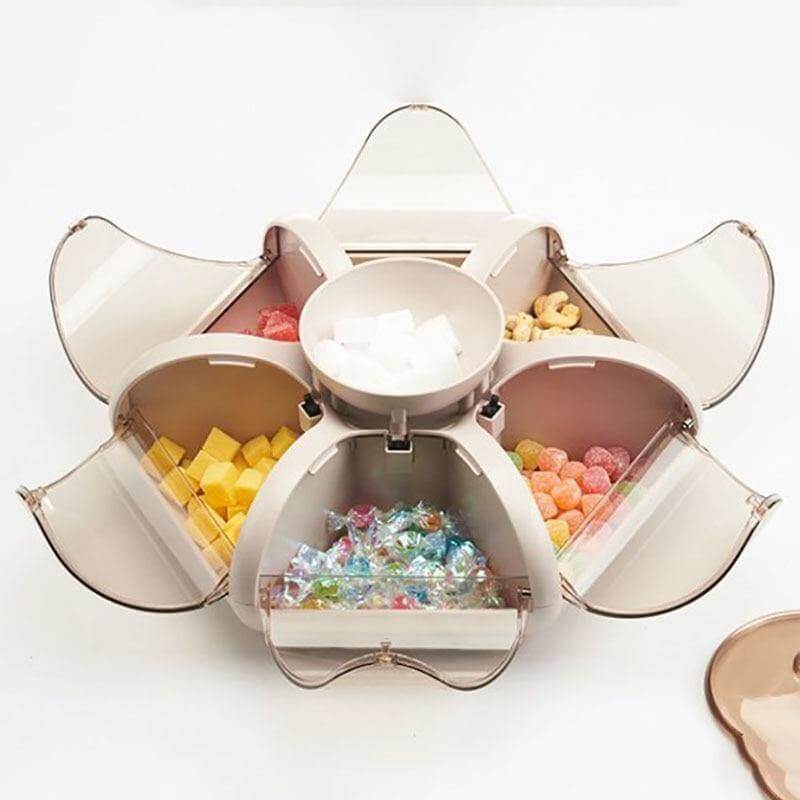 Creative Transparent Lotus Candy Box - Image 2