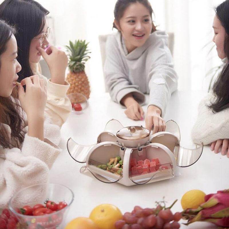 Creative Transparent Lotus Candy Box - Image 0