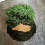 Handmade Forest Grass Area Rug