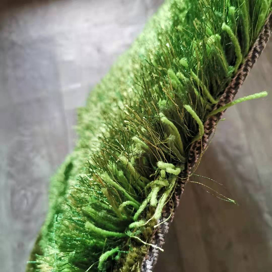 Handmade Forest Grass Area Rug - Image 4