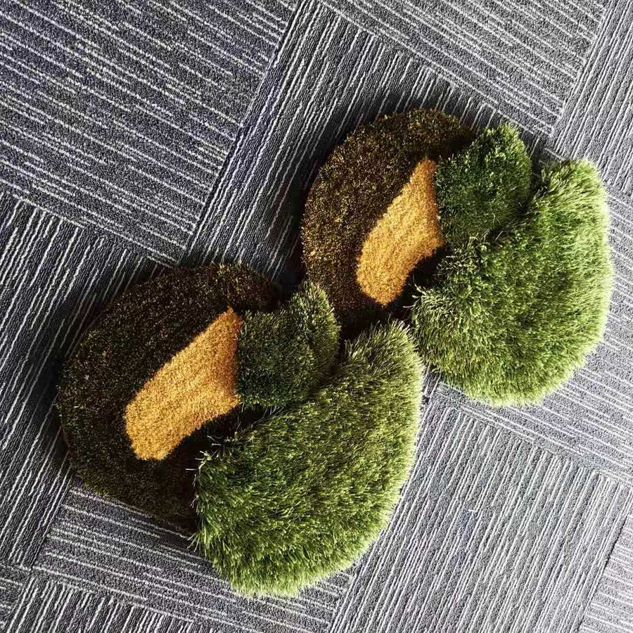Handmade Forest Grass Area Rug - Image 2
