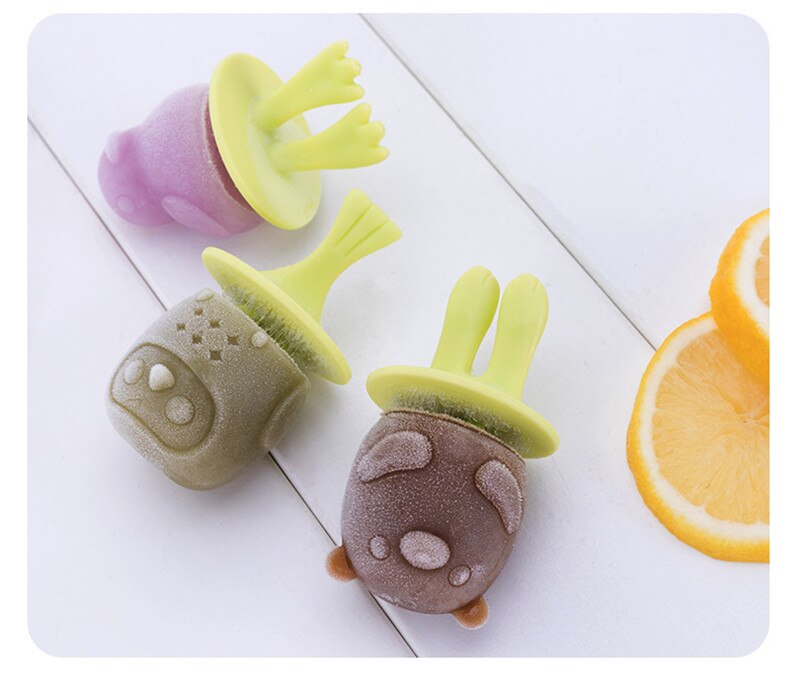 Creative Animal Silicone Homemade Popsicle Mold - Image 23