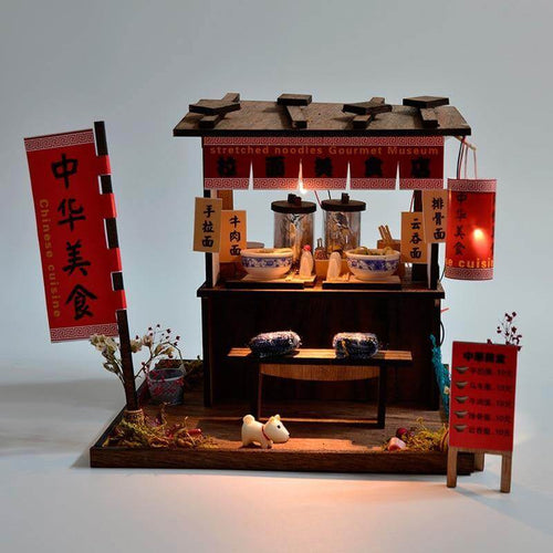 DIY Unique Wooden Style Oriental Hand-assembled House - Image 0